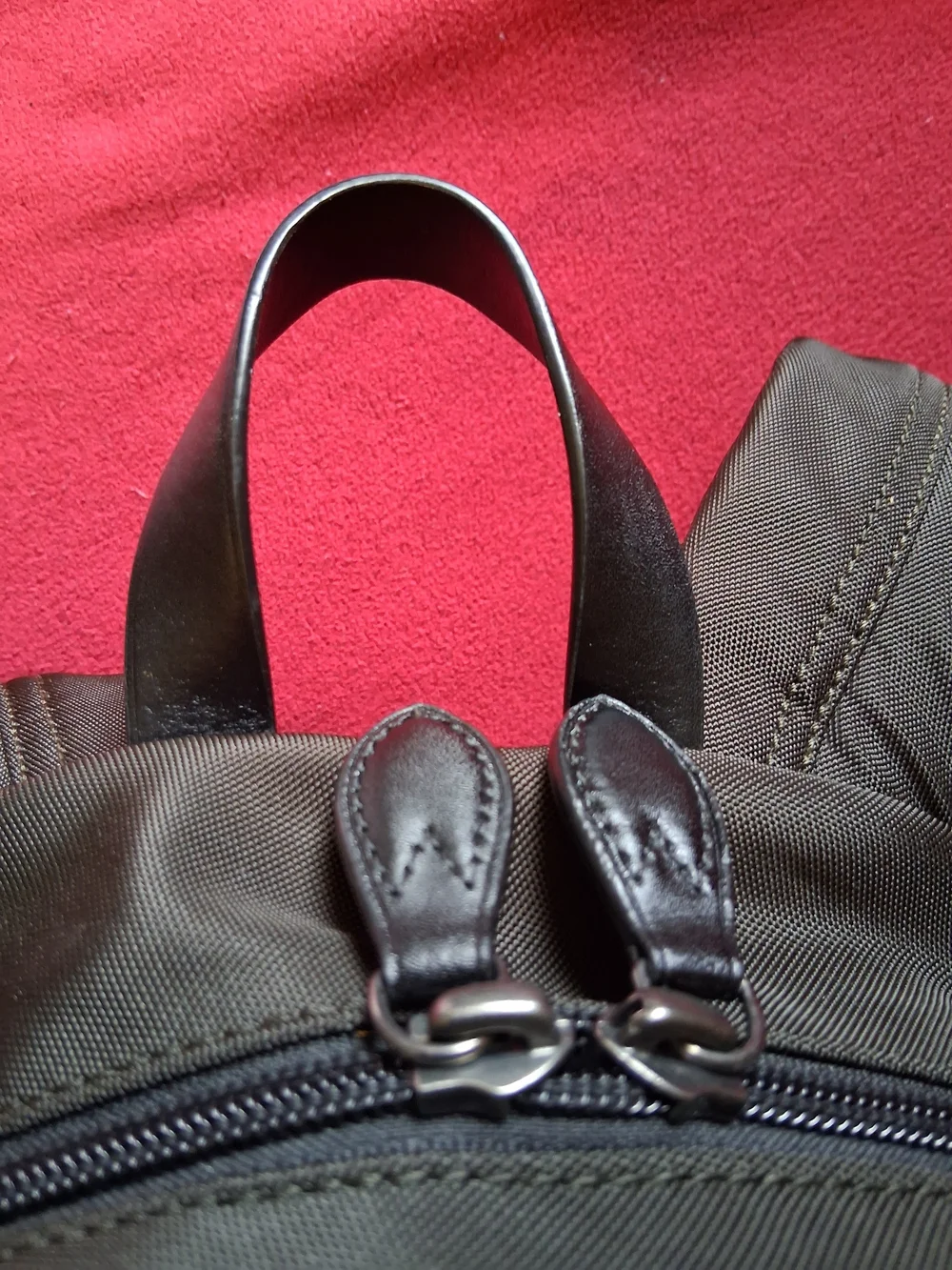 Polo by Ralph Lauren Olive Green & Black Backpack And Duffle Bag